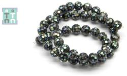  Margele Bijuterii Sidef Mozaic Curcubeu Rotunde - 8x8 mm - 1 Buc