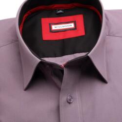 Willsoor pentru bărbați subțire potrivi tricouri (înălțime 176-182) 7678 în violet culoare cu editare ușor în