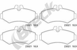 BRECK set placute frana, frana disc BRECK 23021 00 704 20