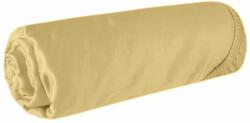 Eurofirany Nova3 pamut-szatén gumis lepedő Mustársárga 140x200 cm +30 cm