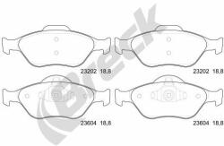 BRECK set placute frana, frana disc BRECK 23202 00 702 00 - automobilus