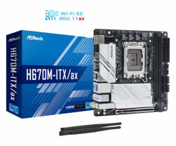 ASRock H670M-ITX/ax Placa de baza