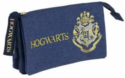 Cerda - Penar Harry Potter Hogwarts cu 3 compartimente, 22 x 11.5 x 3 cm (CE2103555)