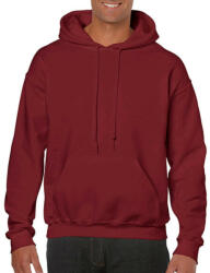Gildan Uniszex Pulóver Kapucnis Hosszú ujjú Gildan Heavy Blend? Hooded Sweat - S, Garnet