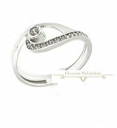 Fehérarany Gyűrű (méret: 51) SC 68123