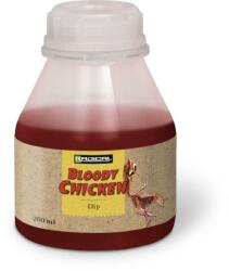 RADICAL Piros/barna zebco z-carp bloody chicken dip 200ml (3706004) - sneci