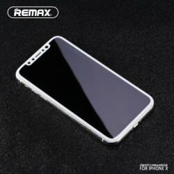 REMAX iPhone X / XS / 11 Pro (5, 8") előlapi üvegfólia, 3D, fehér, Remax GL-04 - gsmlive