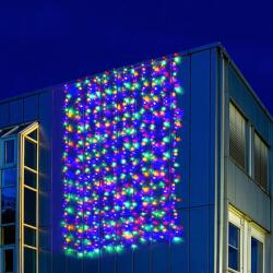 Voltronic LED fényfüggöny színes 3x6m (600 LED) távirányítóval (30101101)