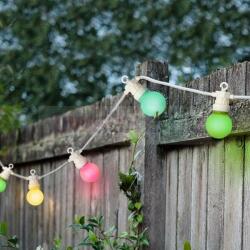 Lumineo Party fényfüzér 9, 5m színes sorolható 20 LED (40101376)