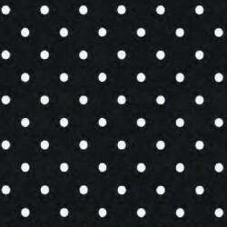 Gekkofix Dots fekete öntapadós tapéta 45cmx15m (45cmx15m)