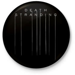 printfashion Death Stranding - Kitűző, hűtőmágnes - Fekete (6044341)