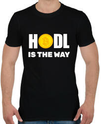 printfashion BITCOIN 4EVER 26 - Férfi póló - Fekete (6036381)