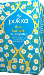 Pukka Herbs Drei Kamille - Három Kamilla bio gyógynövény tea 20 filter