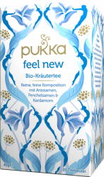 Pukka Herbs Feel New Bio gyógynövény tea 20 filter