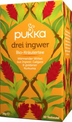 Pukka Herbs Drei Ingwer - Három Gyömbér bio gyógynövény tea 20 filter
