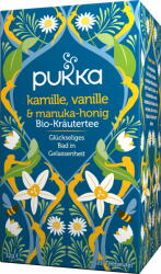 Pukka Herbs Kamilla - Vanília - Manukaméz bio gyógynövény tea 20 filter