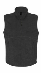 B&C Collection Férfi ujjatlan polár B and C Traveller+ Bodywarmer Fleece S, Szénszürke