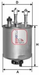 SOFIMA filtru combustibil SOFIMA S 4114 NR (S 4114 NR) - automobilus