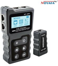 Noyafa NF-488 - kábel teszter: PoE teszt, kontinuitás, teljesítményteszt stb (488)