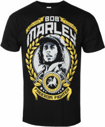 NNM Tricou bărbați Bob Marley - Freedom Fighter - negru - DRM13539000