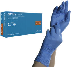 Mercator Medical Classic nitril gumikesztyű kék XL
