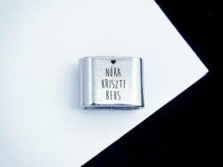 R. M. ékszer Szeretteim egyedi MoMents acél medál (16182RM)