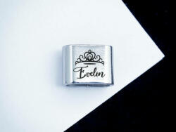 R. M. ékszer Királynő egyedi MoMents acél medál (16172RM)