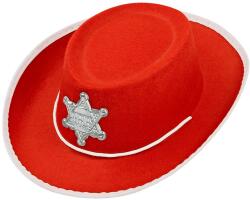 Widmann Cowboy kalap gyerekeknek - piros (37711)