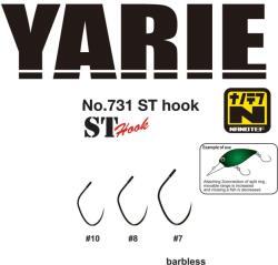 Yarie Jespa Carlige YARIE-JESPA 731 ST Nanotef 08 Barbless, Nr. 8, 15buc/plic (Y731ST08)