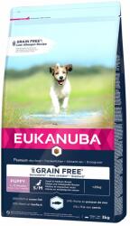 EUKANUBA Eukanuba Grain Free Puppy Small / Medium Breed Somon - 2 x 3 kg