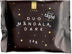 Duo Mandala Dark 34g kézműves étcsokoládé