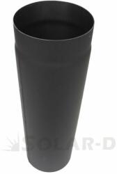 Kazi Kazán TOTYA Füstcső acél 150/250 mm, fekete - KAZI (SLD-2375) - solar-d