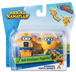 Super Wings Transform 2db-os Donnie & Poppa Wheels (720030H) (720030H)