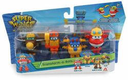 Super Wings Átalakuló repülők 4db (720040) (720040E)
