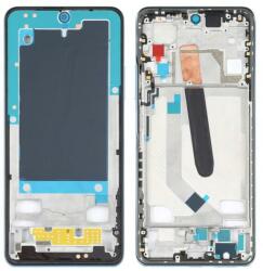  tel-szalk-19297974 Xiaomi Redmi K40 / K40 Pro / K40 Pro plus / Mi 11i / Poco F3 kék középső keret (tel-szalk-19297974)