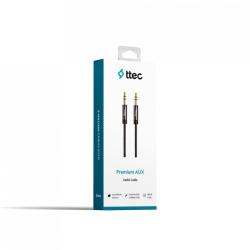 Ttec Кабел ttec Sterio Premium Aux Cable 3.5mm, 1 mt