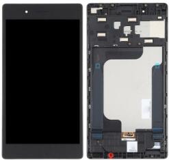 NBA001LCD10112366 Lenovo Tab 4 7.0 Essential Ta-7304 fekete LCD kijelző érintővel kerettel előlap (NBA001LCD10112366)