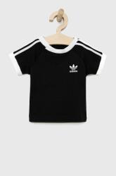 Adidas gyerek póló H35545 fekete, nyomott mintás - fekete 80