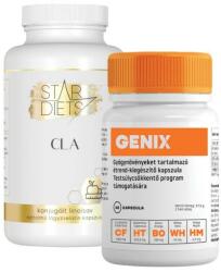 GENIX + CLA fogyókúrát segítő kapszula 60+60 db