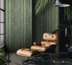 Marburg Smart Art Aspiration 46727 zöld bambusz mintás panel (46727)