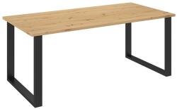  Asztal Tucson 139 (Artisan tölgy + Fekete)