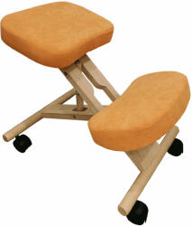 TEMPO KONDELA FLONET ergonomikus térdeplőszék Szín: narancs
