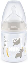 Nuk FC + hőmérséklet jelzős cumisüveg 150 ml, bézs