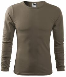 MALFINI Férfi hosszú ujjú póló Fit-T Long Sleeve - Army | M (1192914)
