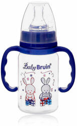 Baby Bruin Fogantyús cumisüveg 120 ml kék