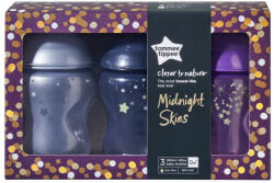 Tommee Tippee Closer to Nature Midnight Skies 3x260 ml