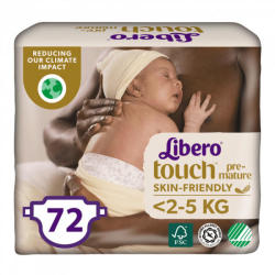 Libero Touch 0 Premature 1-2,5 kg 72 db