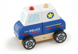 Viga Toys Masina de politie de stivuit, Viga (50201)