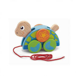 Viga Toys Jucarie de tras, Broscuta testoasa, Viga (50080) - roua