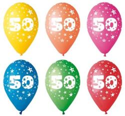  Léggömb 26cm-es 5db/csomag 50-es (11-PRINT50)